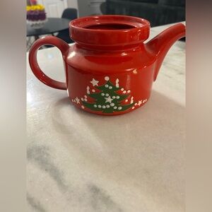 Waechtersbach Christmas Tree - 5 Cup Teapot, 7 1/4" No Lid EUC